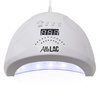 24sztuki Lampa do paznokci dual UV/LED 48W AlleLac do lakierów hybrydowych żeli i akrylożeli biała 1S 3m długości kabla