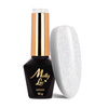 MollyLac Cotton Sweater Light Grey Hybrid Nail Polish 10g No. 717