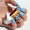 Lakier hybrydowy Molly Nails Blue Sky Baby Blue HEMA/Di-HEMA Free 8g Nr 110