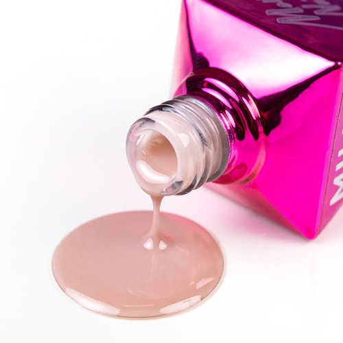 10+1gratis Top Milky MollyNails mleczny no wipe bez przemywania Milky Nude HEMA/Di-HEMA Free 10 g