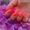 5+1gratis Lakier hybrydowy MollyLac Fantasyland Glitter Raspberry Kiss 10g Nr 312