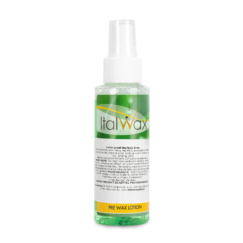 Lotion pré-épilation à l'aloès Italwax 100 ml