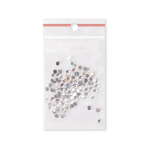 Ozdoba do paznokci cyrkonie imitacja szkła opalizujące 3 mm ok.100 szt Nr 1