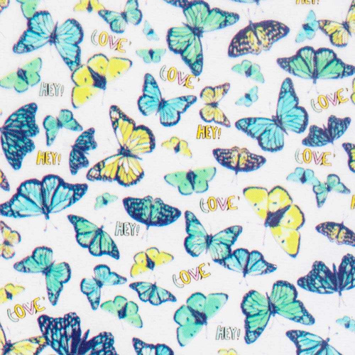 Lámina de transferencia Butterflies, 100 cm, n.º 20