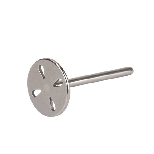Disco para pedicura Pododisk: juego compuesto por eje y disco + 50 discos intercambiables de 15 mm