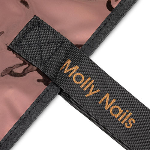 Holo Premium Lunch-Tasche, schwarz, von Molly Nails