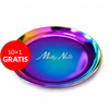 10+1gratis Metalowa tacka na narzędzia MollyNails okrągła rainbow