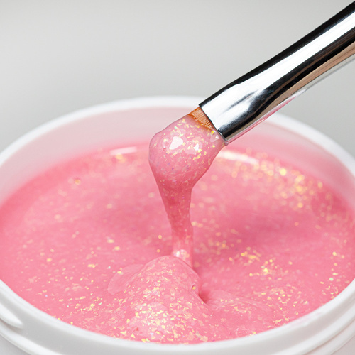 Gel modellante tissotropico AlleLac Tixo Builder Gel ShimmerSecco 45 g