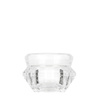 Glas mit transparentem Deckel, weiße Thermoskanne „Diamond“, 15 ml, Set