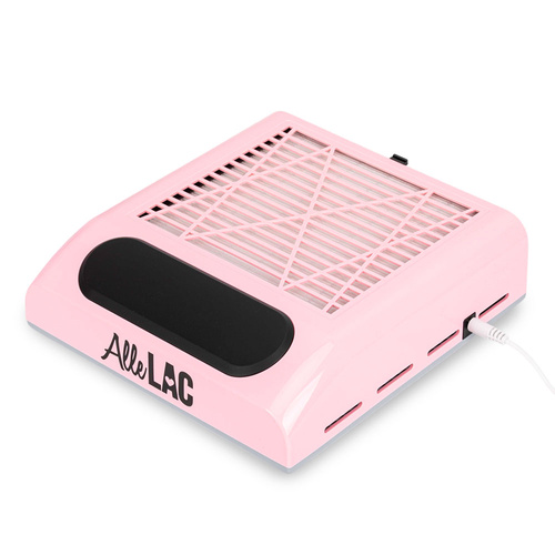 20 unidades. Filtro de polvo de 80 W tipo casete AlleLac, con 1 ventilador, color rosa, 858-8