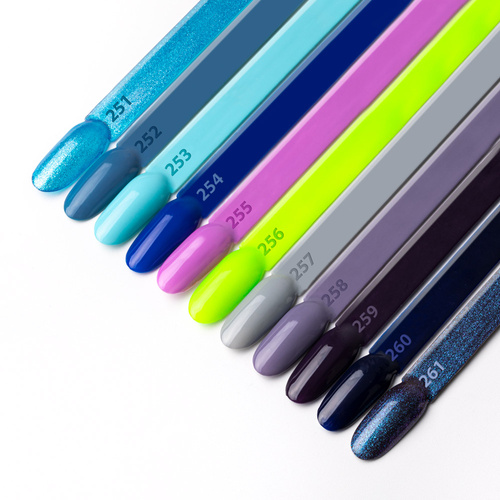 10+2gratis Lakier hybrydowy LED/UV Gel Polish Nr 255 Limited Edition AlleLac HEMA/Di-HEMA Free 5g