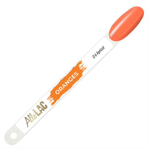 Wzornik patyczek AlleLac Oranges O6 Apricot