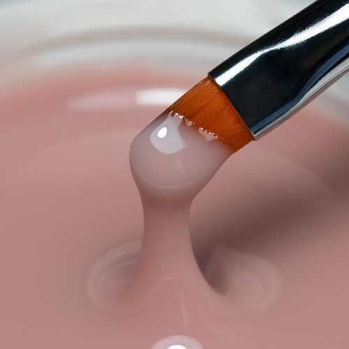 Gel modellante autolivellante per unghie, LED/UV, Perfect French Milkshake, senza HEMA/Di-HEMA, 15 g
