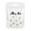 Ozdoby do paznokci kwiatki 3D Molly Nails K1117 10 szt