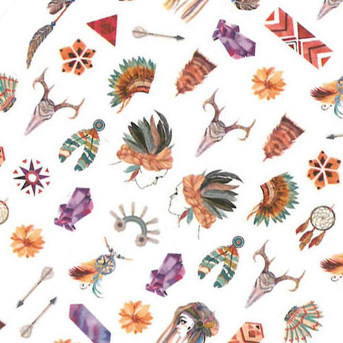 Thin fairy-tale nail stickers R052