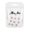 Ozdoby do paznokci kwiatki 3D Molly Nails K1123 10 szt