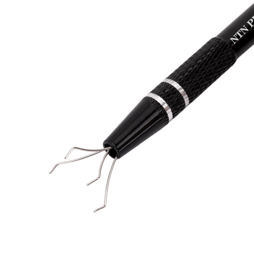 Uchwyt chwytak do gąbek do ombre NTN Premium 12,2cm czarny