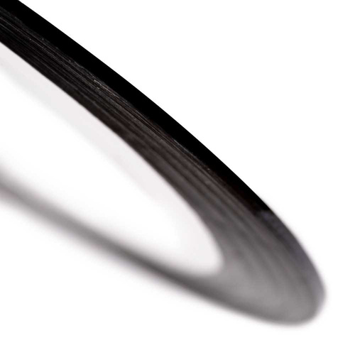 Nitka tasiemka do zdobień krążek black Nr 5