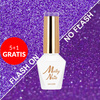 5+1 gratis Smalto ibrido Molly Nails Flashing Lights Neon Fig Fiction senza HEMA/Di-HEMA 8 g n. 648