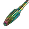 Professioneller Kobalt-Wolfram-Fräser, Regenbogenmodell Flame 1 M 3/32" Nr. 1