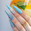 5+1 gratis Smalto ibrido MollyLac Fancy Fashion Blue Punch 10 g n. 338