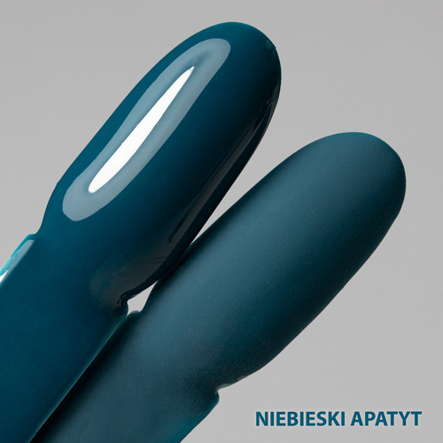 Vernis hybride LED/UV Gel Polish Molly Nails by Ewelina Staszak Talizman T15 Bleu apatite, sans HEMA/Di-HEMA, 7 g