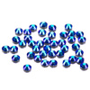 Strass para uñas de cristal SS10 Sapphire AB, aprox. 50 unidades.