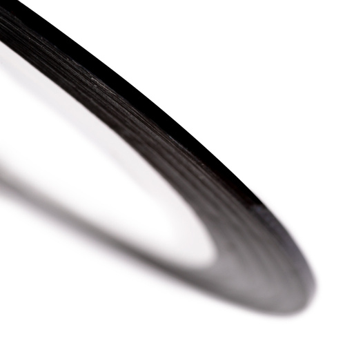 Nitka tasiemka do zdobień krążek black Nr 5