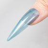 5+1 gratuit Top coloré sans essuyage Top no wipe Crystal Glass Molly Nails Blue Ocean sans HEMA/Di-HEMA 10 g