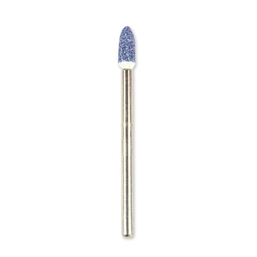 Kleiner ovaler Steinfräser, blau, Nr. 8