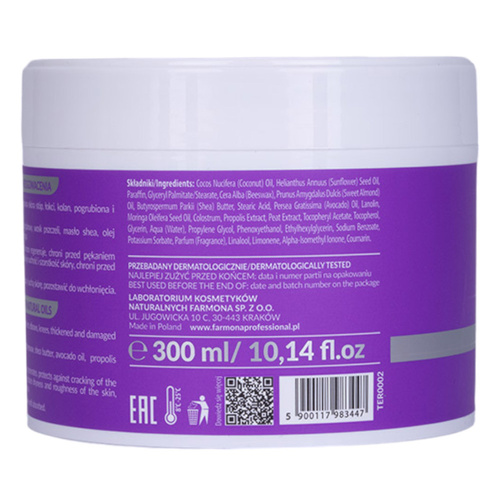Maść z naturalnymi olejami na zrogowacenia Farmona Professional Podologic Therapy 300ml