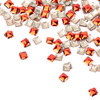 ShinePins – glatte Nieten, Glitzersteine, Nagelverzierungen, quadratisch, groß, NTN Premium Nr. 6, 5 g