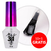 Base 3 en 1 MollyLac pour vernis à ongles classiques, transparente, 10 ml