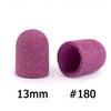 Capuchones para pedicura de 13 mm, gradación 180, 10 unidades, Fabric Podo AlleMed, violeta