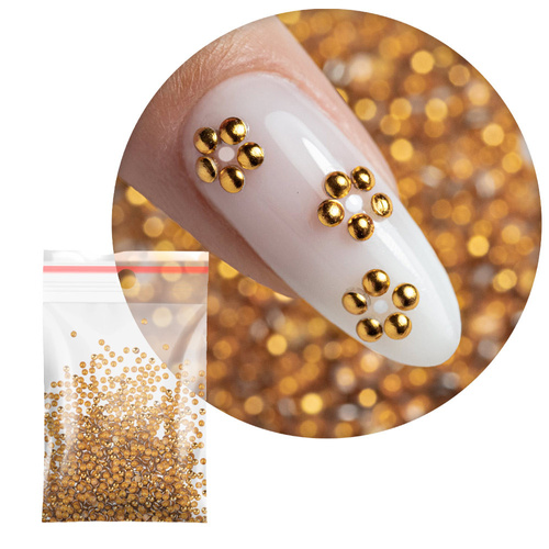 ShinePins gładkie ćwieki błyskotki ozdoby do paznokci mini NTN Premium Nr 8 5g