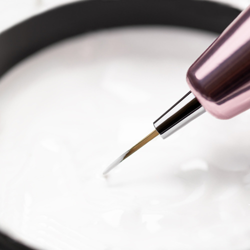 Pincel automático para decoraciones Liner mini Pro Art en oro rosa de Molly Nails, 5 mm, n.º 5