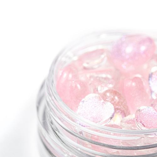 Ozdoba do paznokci serca 3D Molly Nails Nr 2 40szt
