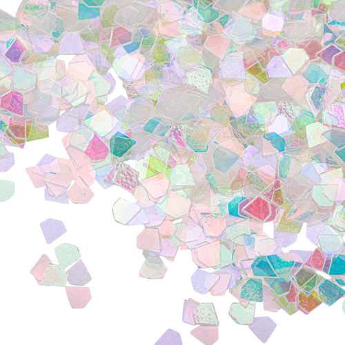 Décoration pour ongles : diamants holographiques n° 7, 2 g
