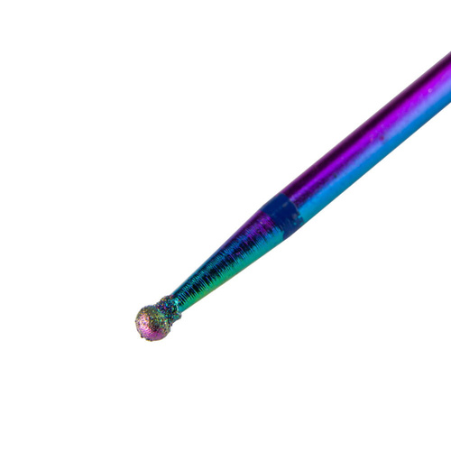 Fresa diamantata Unicorn pallina arcobaleno blu n. 32