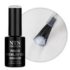 Żel w butelce z mikrowłóknami Fiber Overlay Gel Milky Glitter NTN Premium 7 g