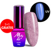 5+1 free MollyLac Night Glowing Higher Love HEMA/Di-HEMA Free 10g No. 673 glow-in-the-dark hybrid nail polish