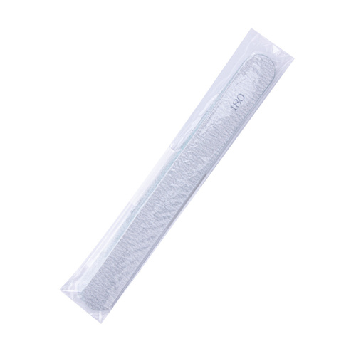 Recambios abrasivos para lima metálica recta (color cebra), grano 180, 10 unidades