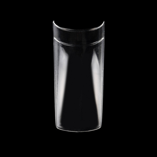 Tips en verre, poche courte, complément de tailles n° 1. 60 pièces.