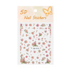 Adhesivos para uñas 5D con motivos florales SD-1513 MollyNails