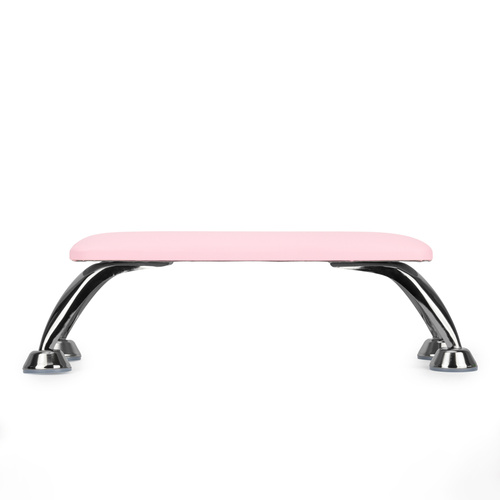 Maniküre-Stütze auf silbernen Füßen von AlleLac, rosa