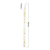 Silicone applicators for eyes, lips, eyebrows, eyelashes, gold, 48 pcs
