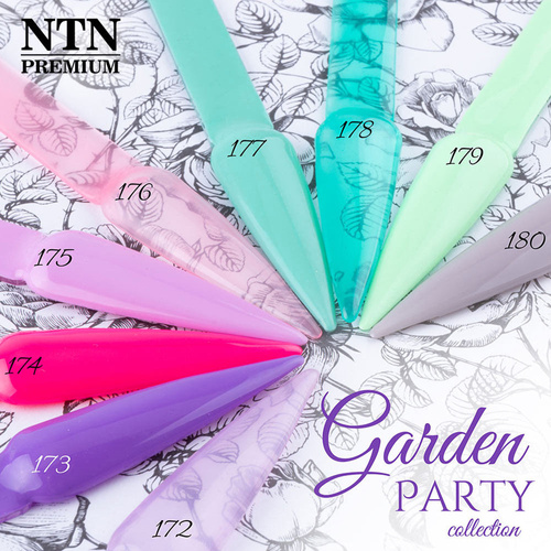 10 + 2 gratis LED/UV-Hybridlack NTN Premium Garden Party Collection 174 HEMA/Di-HEMA-frei 5 g
