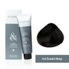 Allwaves Cream Color Haarfarbe, Mittelbraun 4.0, 100 ml