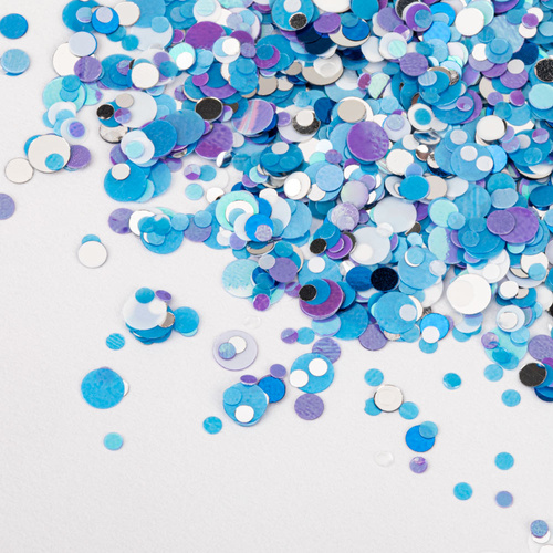 Kolorowa ozdoba do paznokci Pop-Up! Piegi Confetti Dropsy Kropki Kółeczka Princess Nails Nr 11 20g