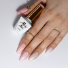 Lakier hybrydowy Molly Nails French Manicure Peach HEMA/Di-HEMA Free 8g Nr 138